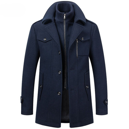 Lervaine® | Stilig Peaky Blinders-vinterfrakk