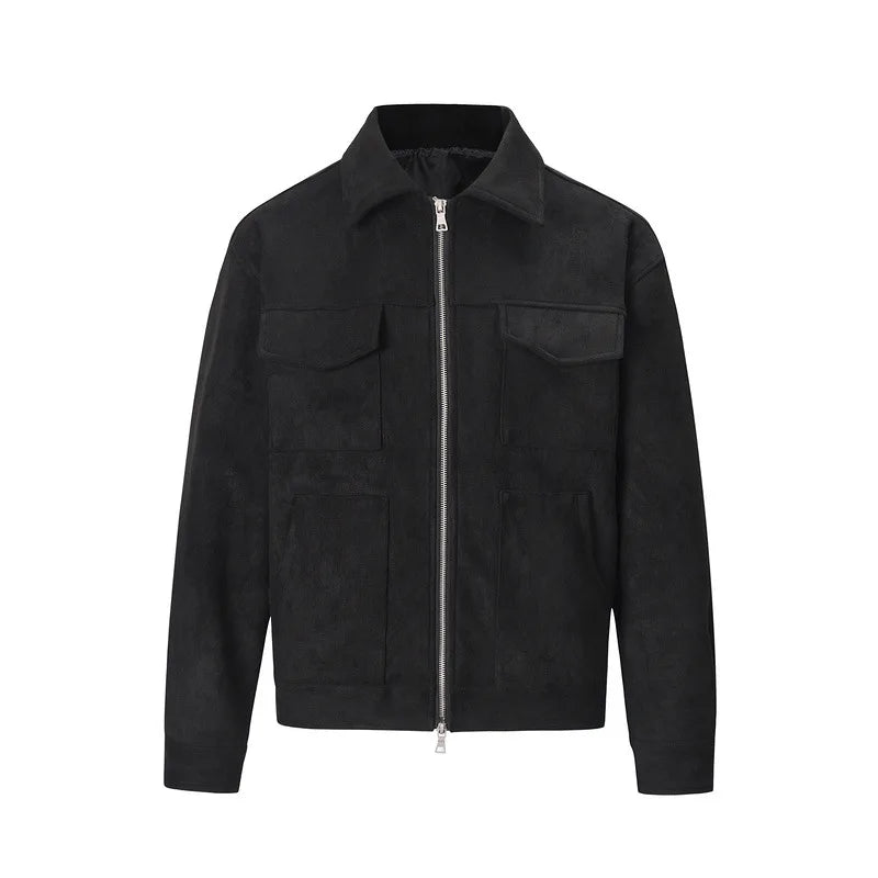 Lervaine® | Semsket oversized jakke