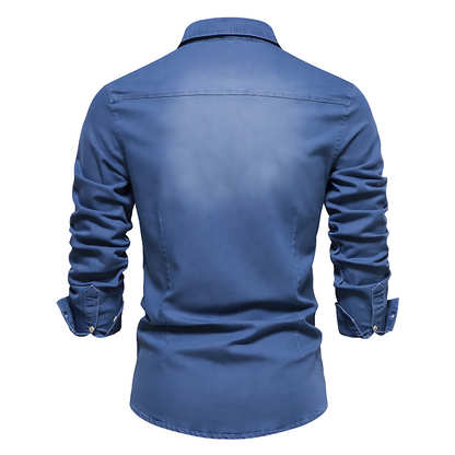 Lervaine® | Comfort dongeriskjorte