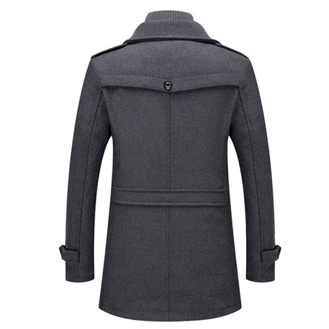Lervaine® | Stilig Peaky Blinders-vinterfrakk
