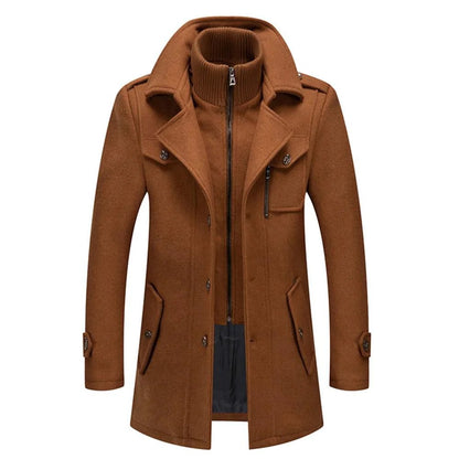 Lervaine® | Stilig Peaky Blinders-vinterfrakk
