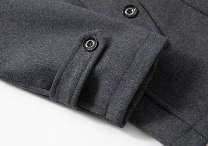 Lervaine® | Stilig Peaky Blinders-vinterfrakk