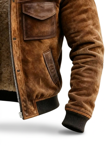 Lervaine® | Sherpa skinnjakke