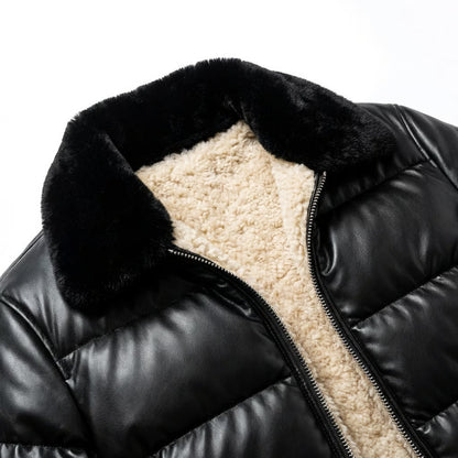 Lervaine® | Varm vattert jakke med vintage-preg