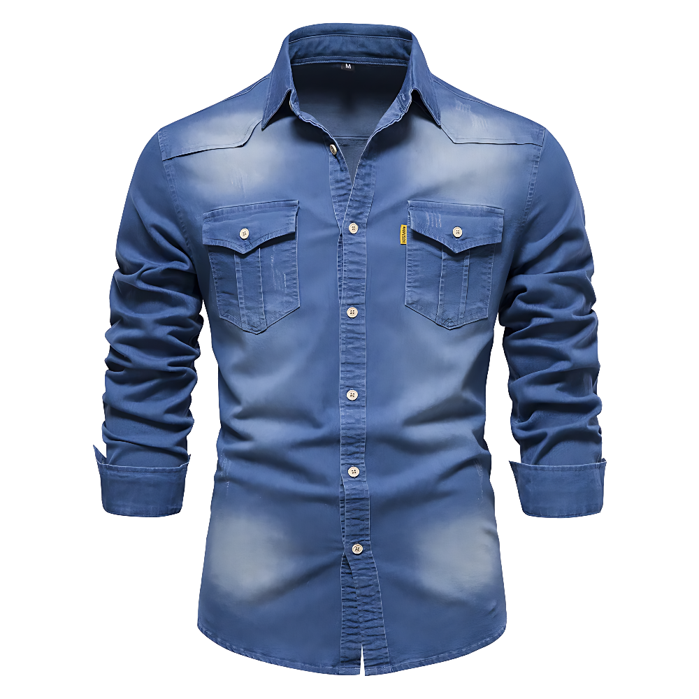 Lervaine® | Comfort dongeriskjorte