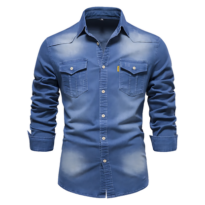 Lervaine® | Comfort dongeriskjorte